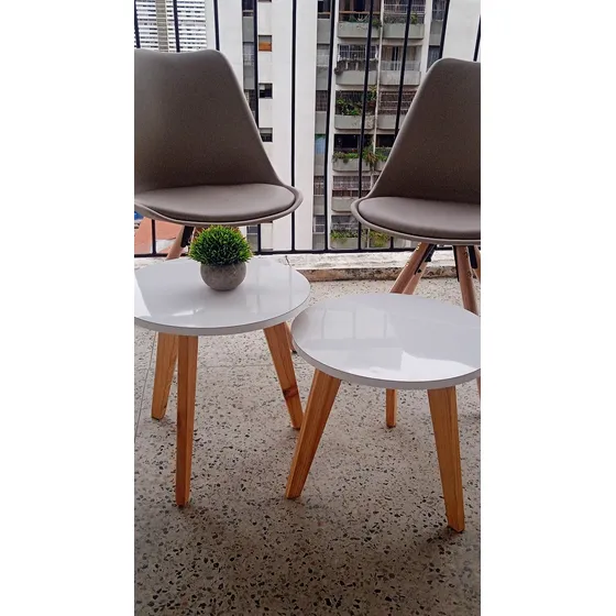 Hermosas Mesas De Centro Ó Auxiliares! Excelente Calidad!