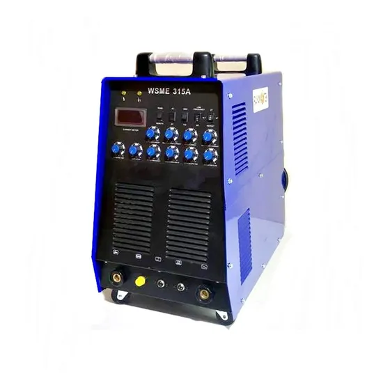 Maquina De Solda Tig Ac Dc Pulsada Wsme315a Para Alumínio