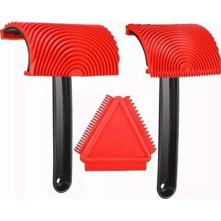 Veteador Para Pintar Con Acabado Imitación Madera Kit 3 Pzs Veteador Para Pintar Con Acabado Imitación Madera Kit 3 Pzs