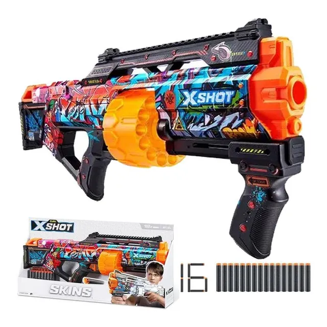 Lançador De Dardos Com Skin De Free Fire X Shot Candide