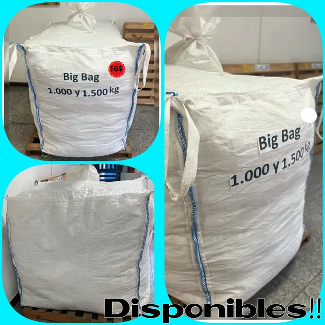 Sacos Big Bag Industriales De 1.000 A 1.500 Kg Disponibles!!