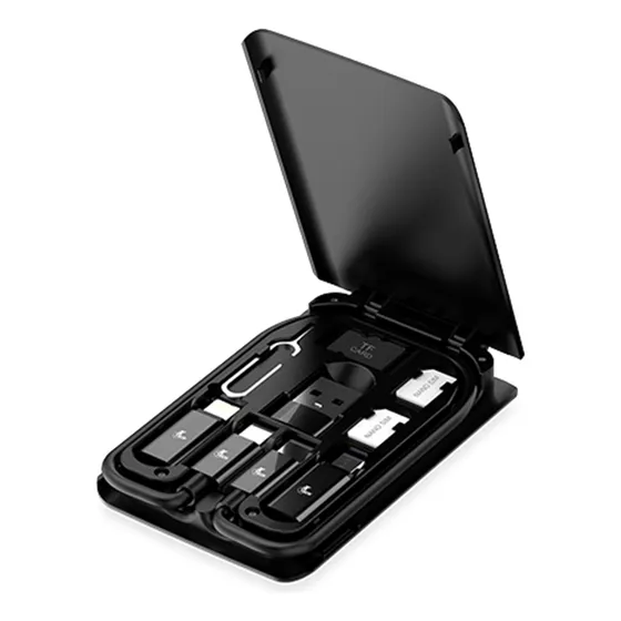 Estuche Portatil Multifuncional Kit Adaptador Usb 5 En 1