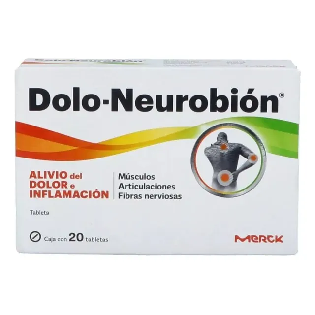 Dolo Nuerobión 50 Mg Caja Con 20 Tabletas