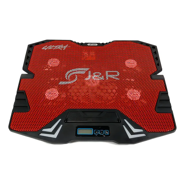 Base Refrigerante Gamer Ultra Cooler Led Con Pantalla Led J&R BRJR001