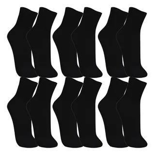 Meia Cano Médio Esportiva Kit 6 Pares Trifil Meia Cano Médio Esportiva Kit 6 Pares Trifil