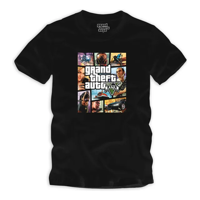 0190 Camiseta Algodão Premium Infantil Gta