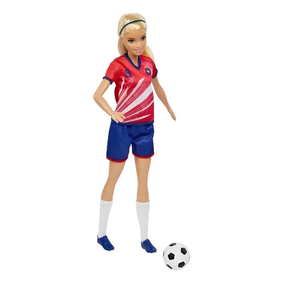 Barbie - Jugadora De Futbol Rubia - You Can Be Anything