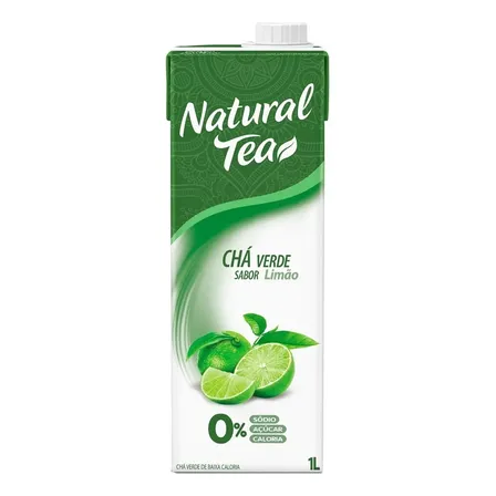 Chá Verde Sabor Limão 1 Litro Natural Tea