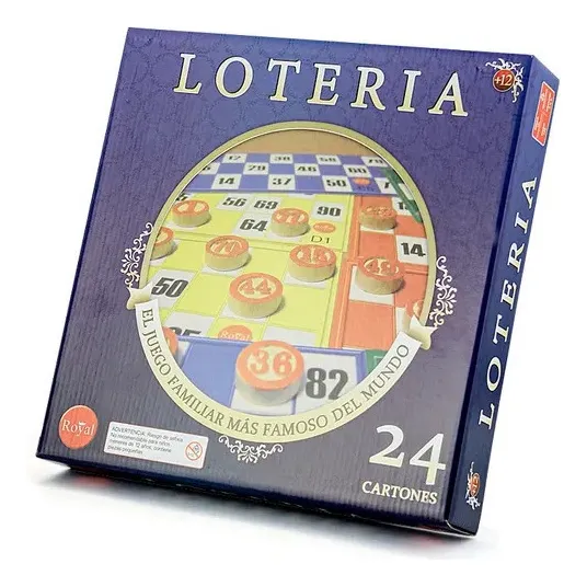 Juego Loteria De Mesa Familiar Para +12 Royal Febo