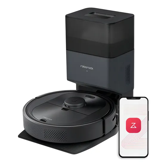 Roborock Aspiradora Robot Q5+ Con Base Autovaciante, Limpie. Color Negro