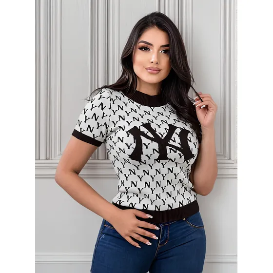 Blusa Para Dama Tejido De Punto Talla Única