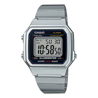 RelĂłgio Unisex Casio Vintage B650wd-1adf - Prata RelĂłgio Unisex Casio Vintage B650wd-1adf - Prata