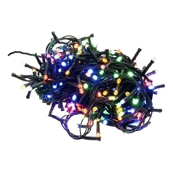 Luces Led De Navidad Decorativas Blanca, Azul Y Colores 10m 