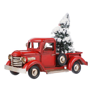 Adorno De Camión Vintage Para Camioneta Novela Navidad Adorno De Camión Vintage Para Camioneta Novela Navidad