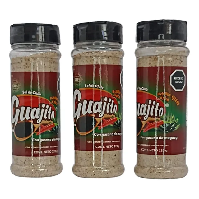 Sal Picante Con Gusano De Maguey,mezcal (paquete Guajito®)