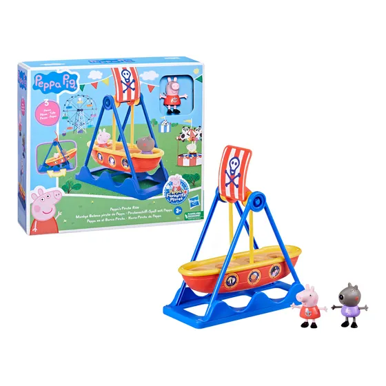 Set con muñecas y barco pirata Peppa Pig F6296 Hasbro