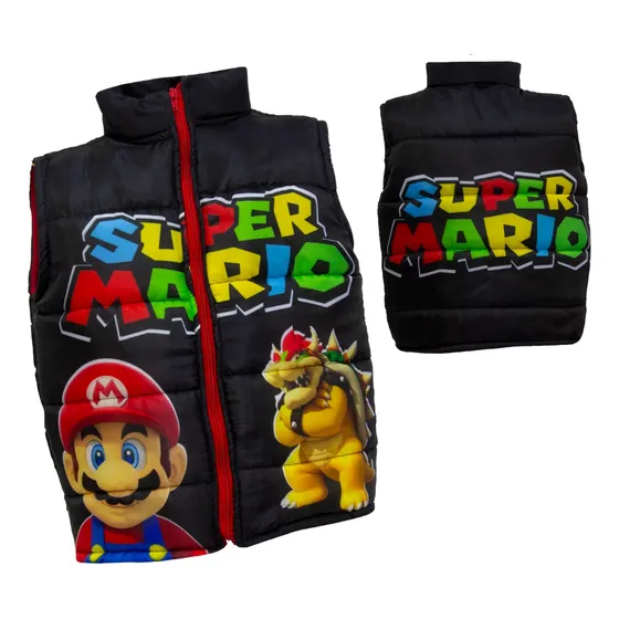Chaleco De Mario Para Niños 