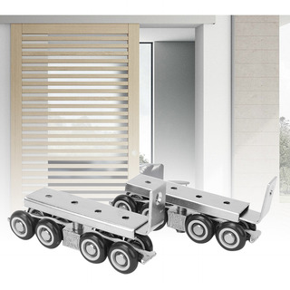 1 Par De 8 Ruedas Para Puertas Corredizas Para Colgar 1 Par De 8 Ruedas Para Puertas Corredizas Para Colgar