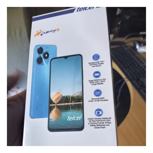 Tekno Spark 10 128gb, 8gb De Ram Azul Nuevo