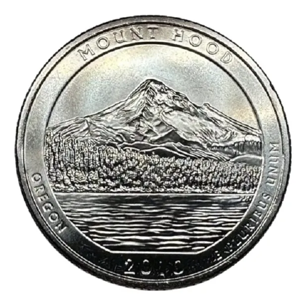 Quarter Dollar 2010 Oregon Unc