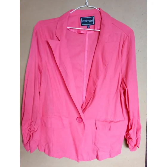 Blazer Dama. Precioso Color. Fashion. Nuevo. Talla M 