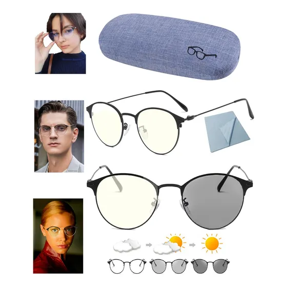 Gafas Fotocromáticas Polarizadas Transition Filtro Luz Azul