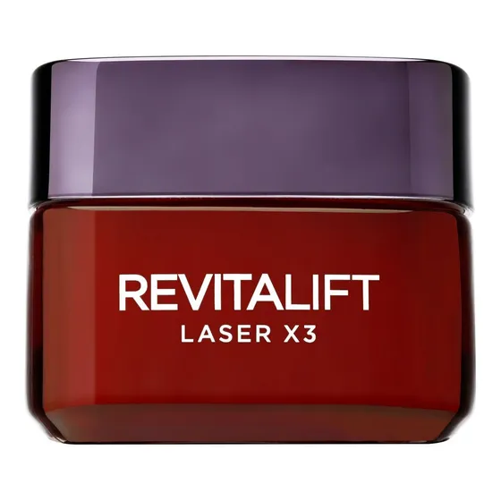 Crema Hidratante Antiarrugas Día Revitalift L'Oréal Paris Revitalift Laser X3 para todo tipo de piel de 50mL/51.1g