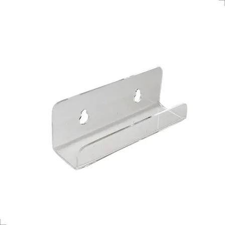 Suporte Organizador Disco Vinil Lp Parede Kit 6 Unidades Transparente