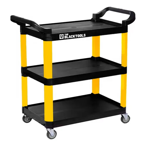 Carrinho Detailers Mecânico Com 3 Plateleiras Sigma Tools Cor Azul