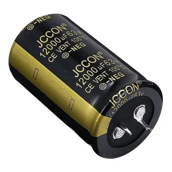 4 Capacitores Eletroliticos 12000uf 63v
