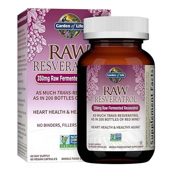 Resveratrol 350mg De Trans Resveratrol Marca Garden Of Life