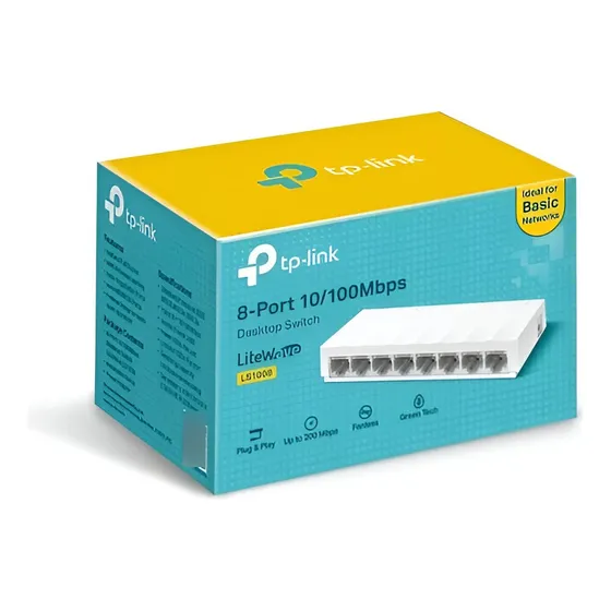 Swich Ls1008 8ptos 10/100mbps