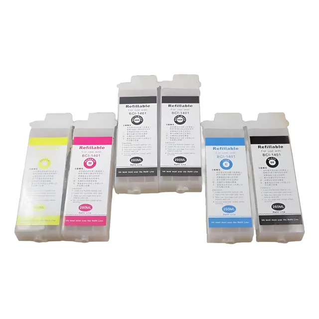 6 Cartuchos Y Chip Compatible Canon Ipf 650 670 750 770 785