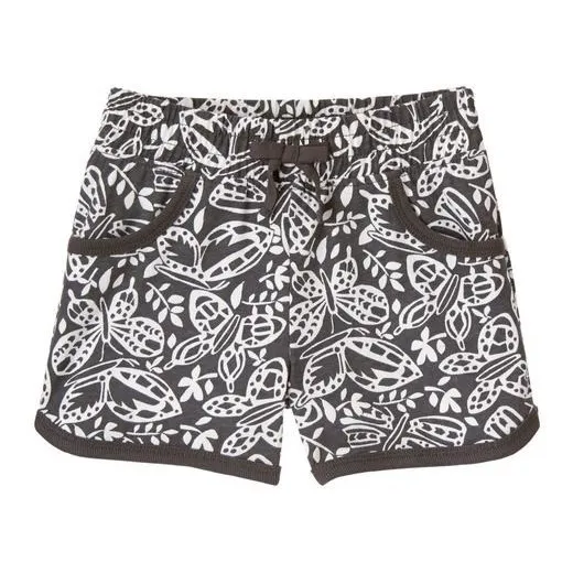Shorts Corto Playero Con Bolsillos Y Lazito Algodón Niñas 