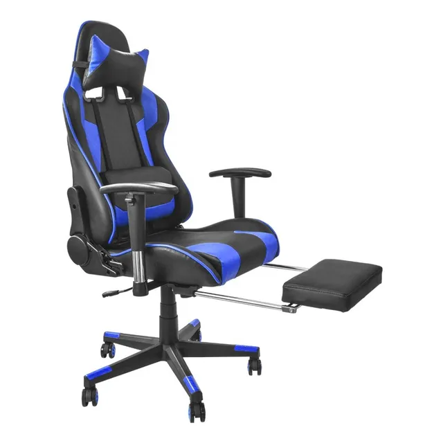 Silla Gamer  Hg-f-ec2 Roja,azul Y Blanca