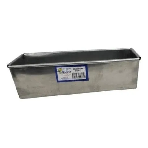 Molde Para Pan De Sándwich, Sin Tapa # 3, Cap., 500 Grs 