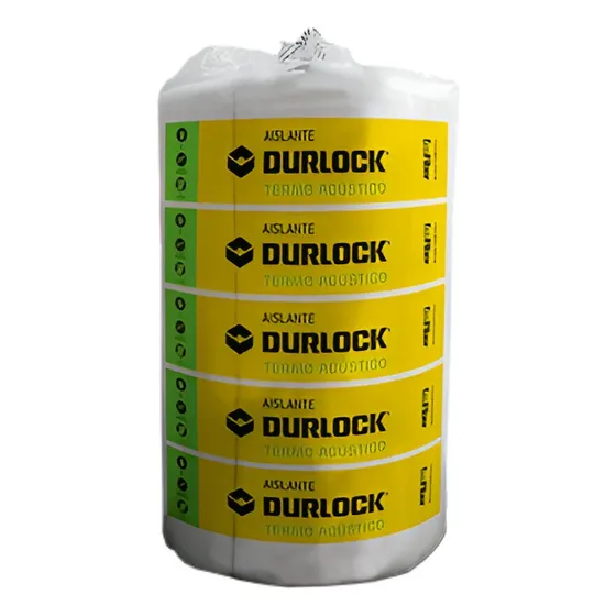 Lana Pet Muros Durlock Aislante C/barrera De Vapor 50mm 15m²