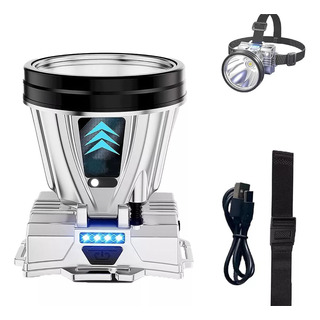 Lámpara Minera Recargable Con Cabezal De Luz Potente Tik Tok Lámpara Minera Recargable Con Cabezal De Luz Potente Tik Tok