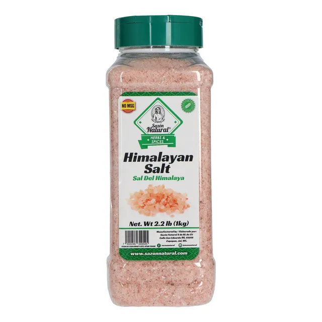 Sal Del Himalaya 1 Kilo Rosada Sazon Natural Molida