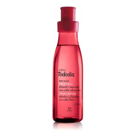 Body Splash Natura Tododia Cereja E Avelã 200ml