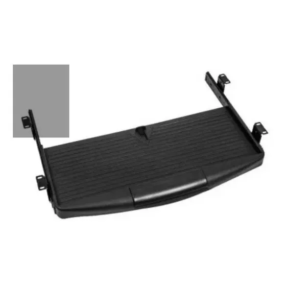 Bandeja Porta Teclado Pvc Negro Con Sus Correderas Caracas