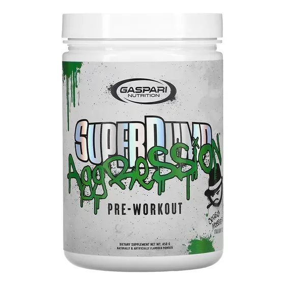 Pre Entreno Superpump Aggression Gaspari 25 Servicios