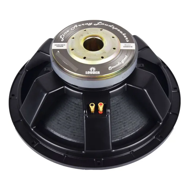 Bocina 18 Pulgadas  Profesional P/ Armar Bajos Woofer 