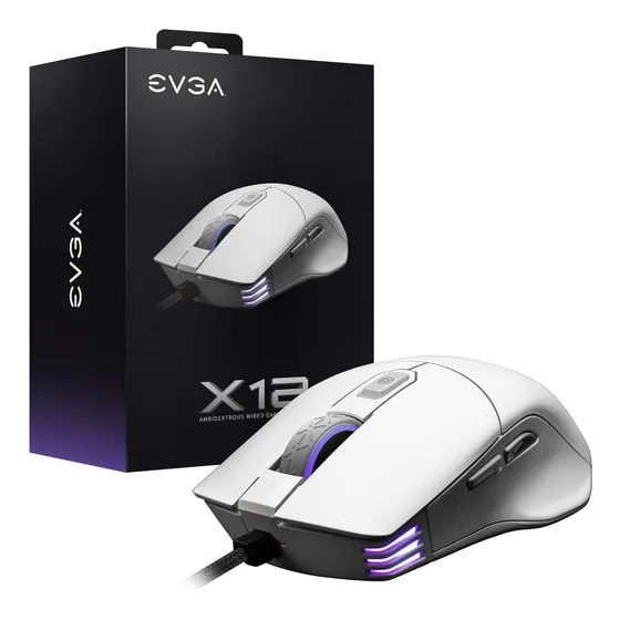 Mouse Gamer  Evga X12 8 Botones - 16000 Dpi - 5 Perfiles