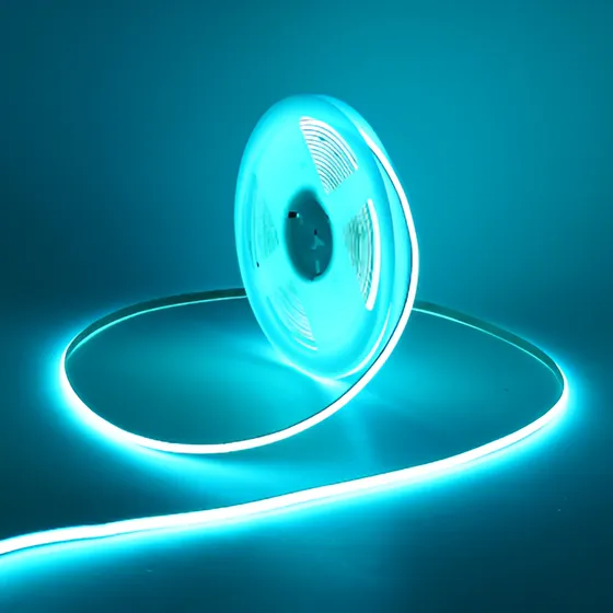 Cinta Luz Led Cob Lineal 5 Metros 12v 8mm Blanco Azul Rojo