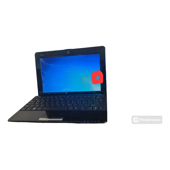 Netbook  Asus Funciona Perfeito Com Pequeno Furo Na Tela
