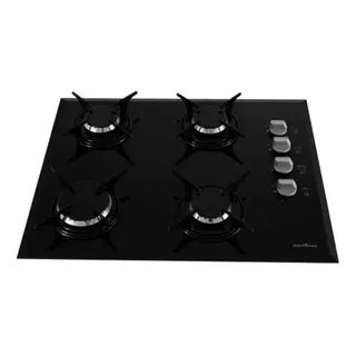 Cooktop 4 Bocas A Gás Bct4p Preto Britânia