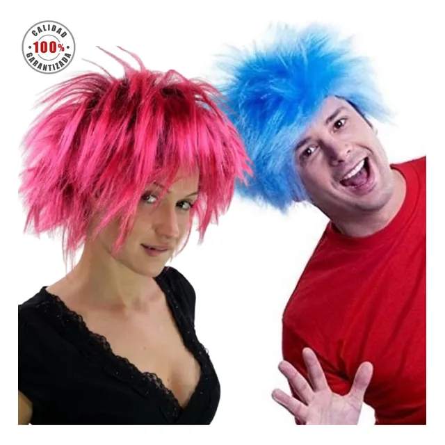 Peluca Funk Punk Varios Colores Unisex Talla Única Hora Loca