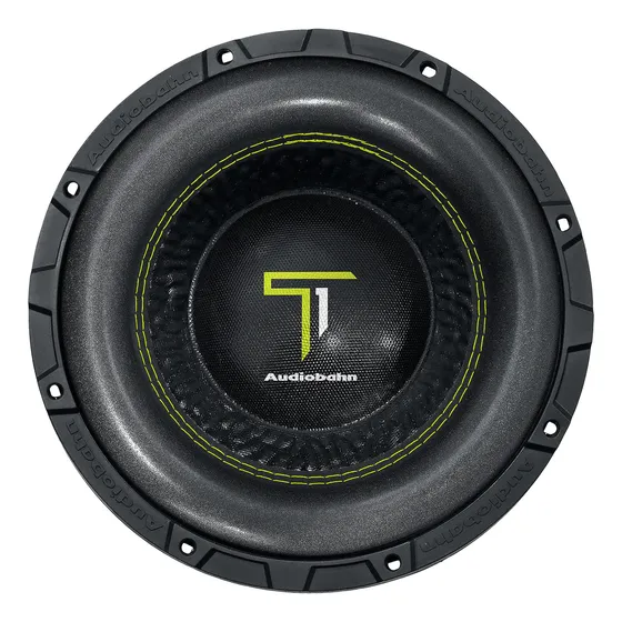 Subwoofer Para Auto Audiobahn 10pul 1000w Tierone Aw10t1 Color Negro