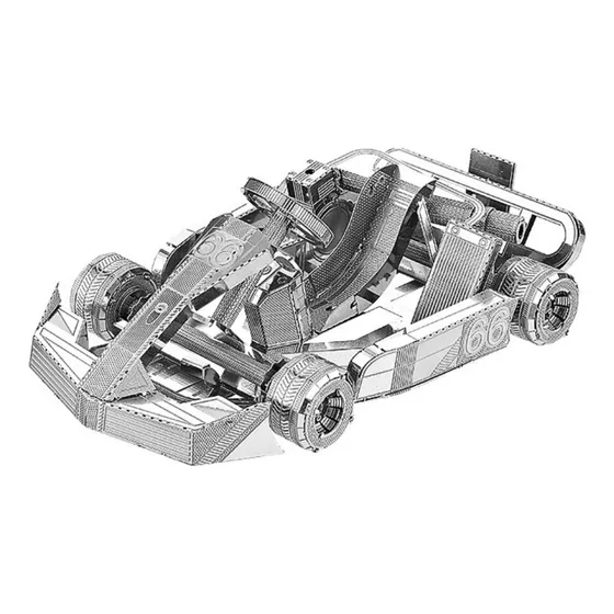 Auto Kart Miniatura Metal Para Armar Puzzle 3d